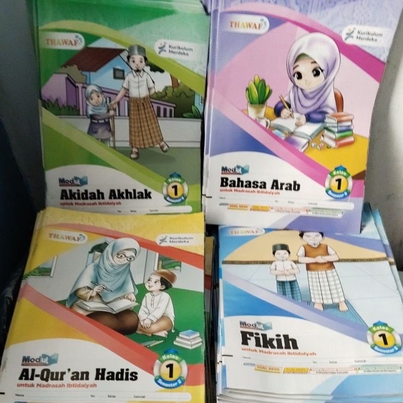 LKS THAWAF KELAS 1  SD-EKSIS -SEMESTER GENAP 2024-2025-CITRA PUSTAKA