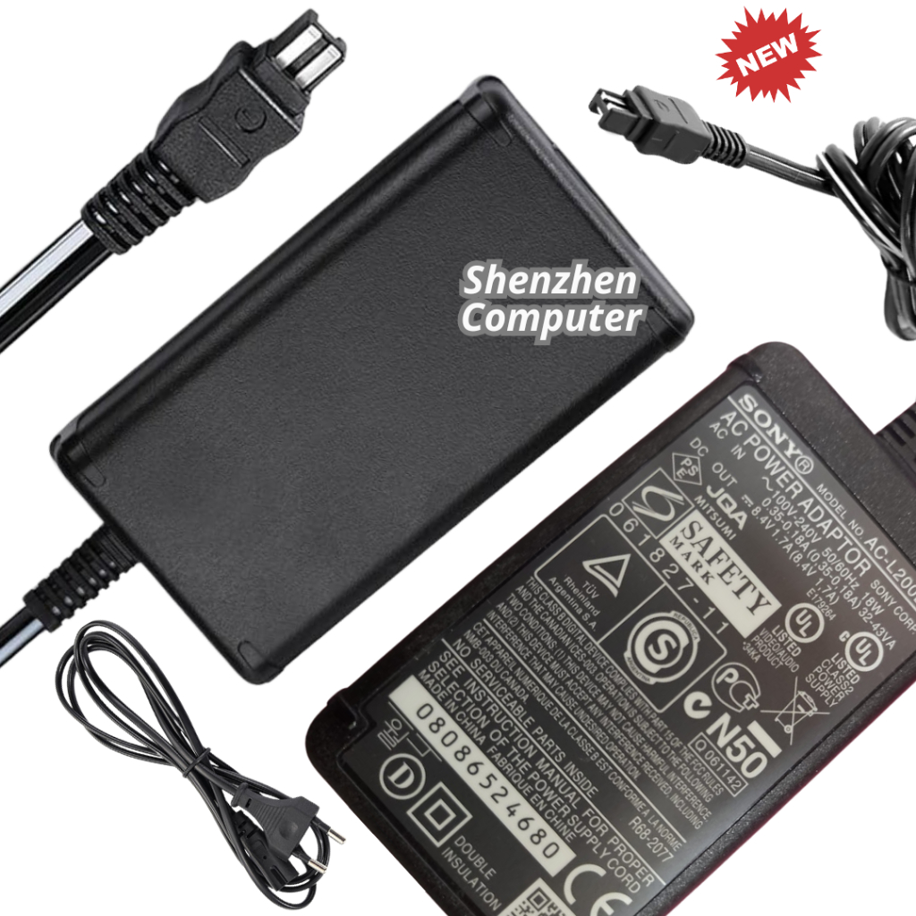 Charger Sony DCR-SR78E DCR-SR88 DCR-SX15 DCR-SX15E DCR-SX20 DCR-SX20E DCR-SX21 DCR-SX21E adaptor
