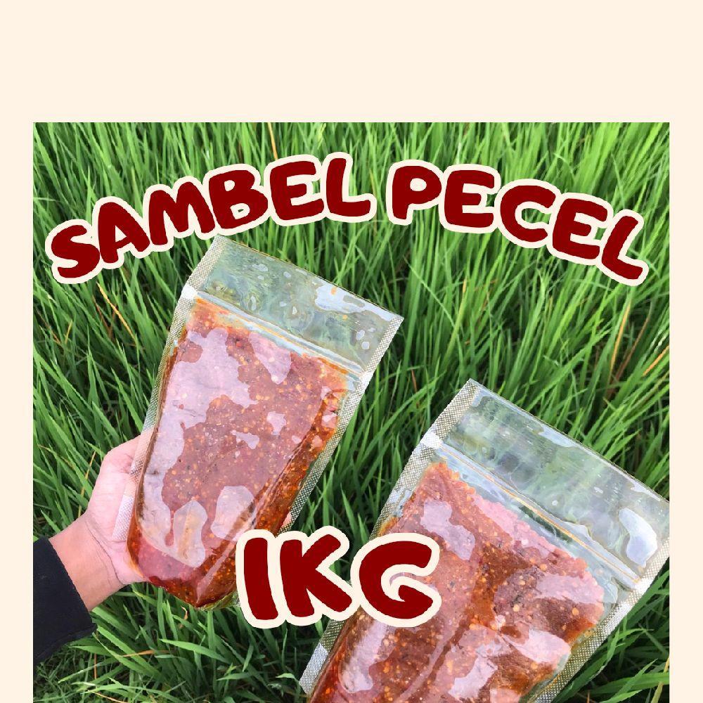 

1kg sambel pecel emak khas Kediri Sambal Saus Pedas