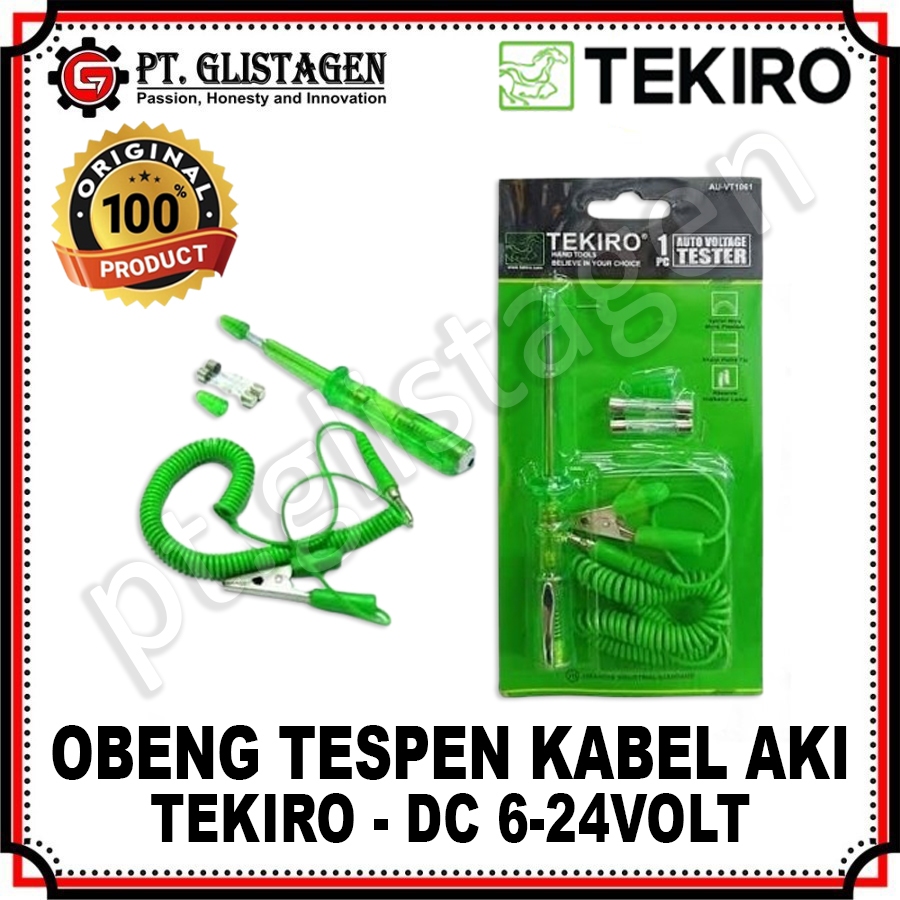 Obeng Tespen DC Tekiro / Tespen DC Listrik / Tespen Aki / Tespen Kabel