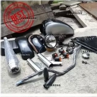 Paket Body Motor Custom VIXION Japstyle Scrambler