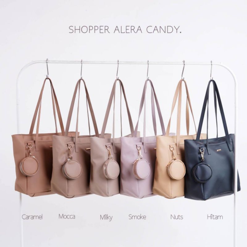 (VIONA BAG) VIONA SHOPPER CANDY BAG - tas wanita tas perempuan tas kekinian tas viral