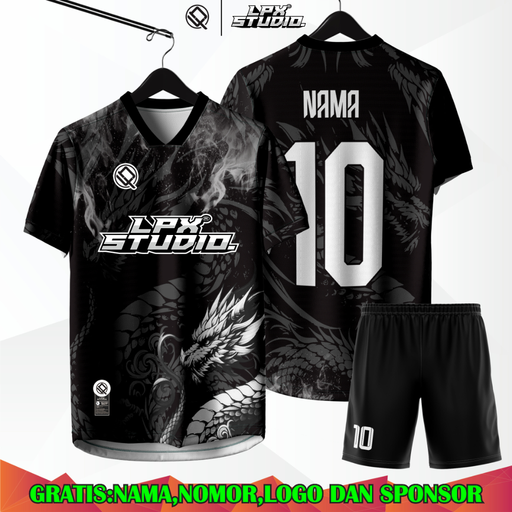 JERSEY FUTSAL CUSTOM / JERSEY BOLA CUSTOM / JERSEY PRINTING CUSTOM NAMA PUNGGUNG DAN NOMOR