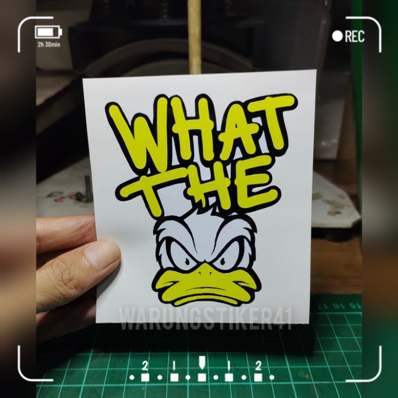 

stiker Donald duck sticker cutting murah berkualitas