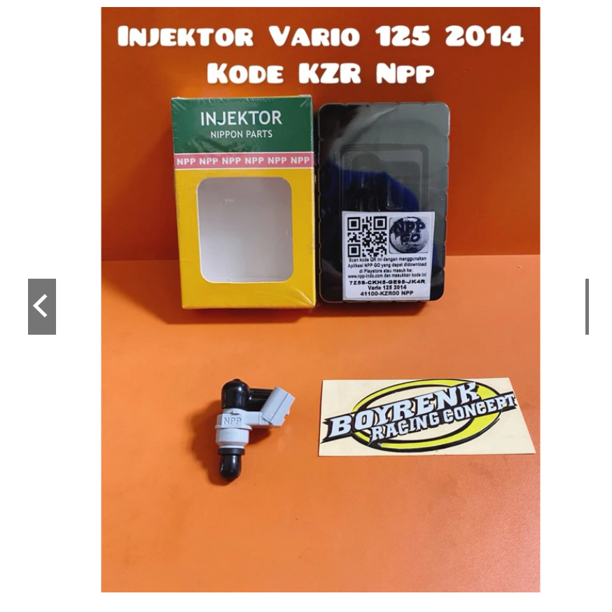 INJECTOR INJEKTOR VARIO 125   (KZR)   -  BOYRENK RACING OLSHOP