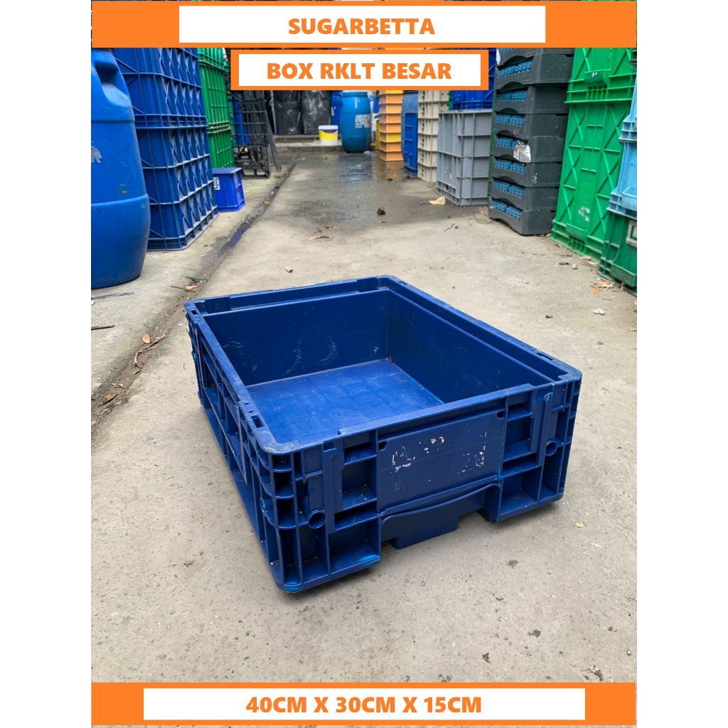 Bak Magot Bak Ikan / Bak Kura Kura / Box Rabbit RKLT BESAR Box Plastik Rapat