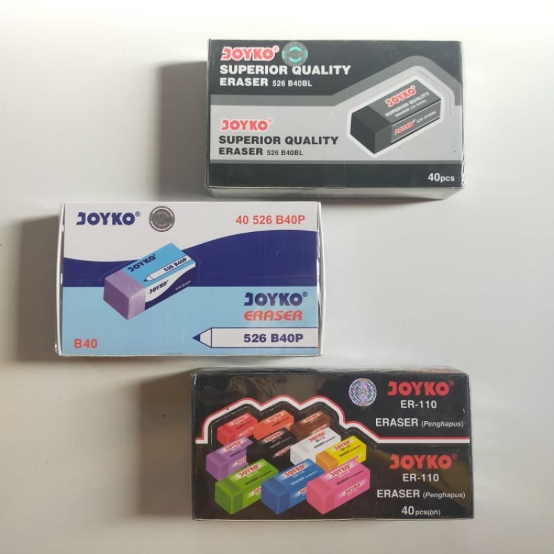 

penghapus pensil joyko isi 40 pcs