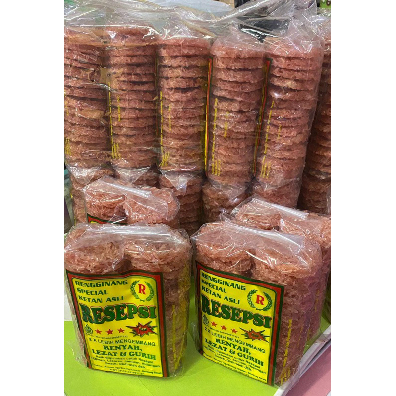 

RENGGINANG / RANGINANG SPECIAL KETAN ASLI MENTAH ISI 30pcs