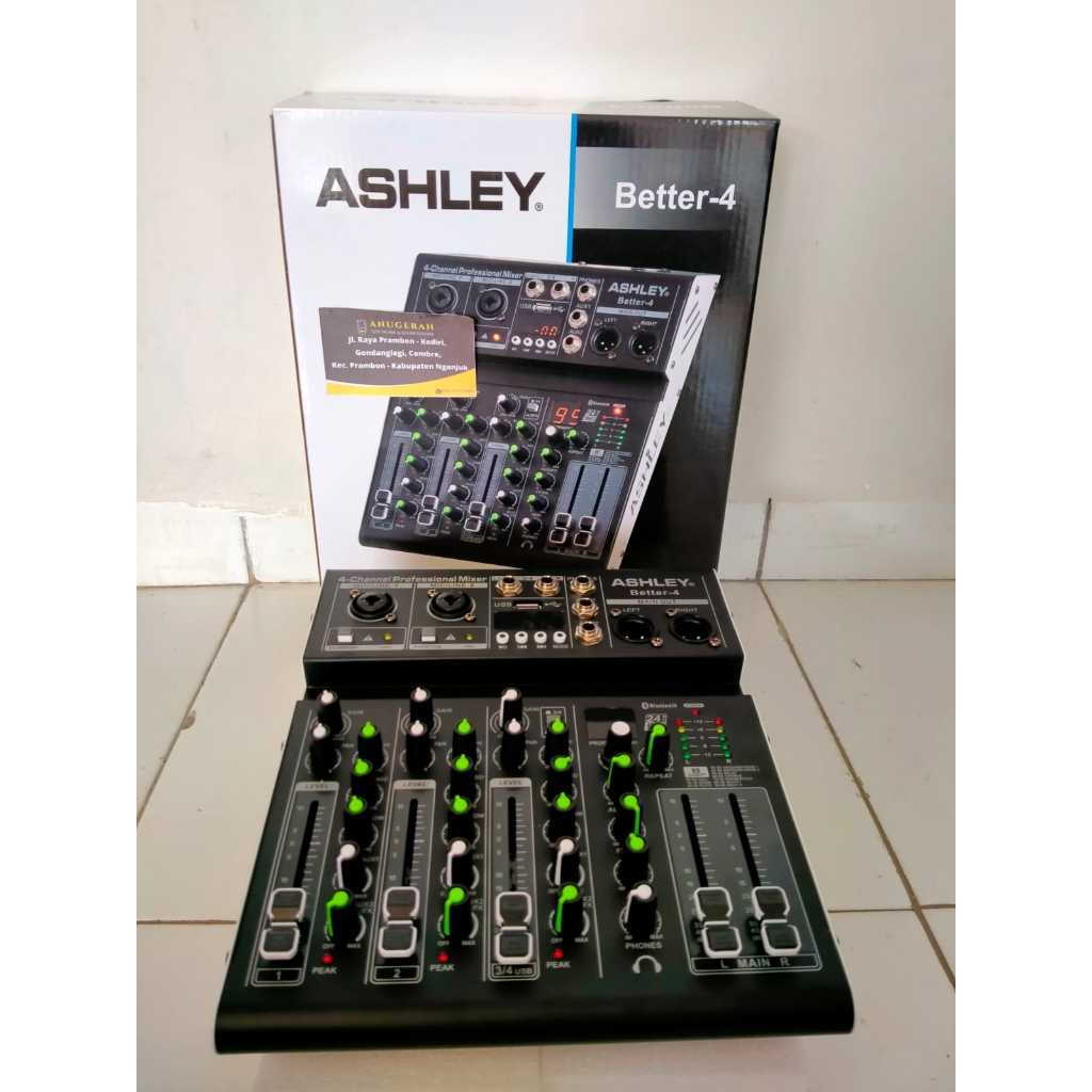 MIXER ASHLEY 4CH BETTER 4 99DSP / BETTER-4 / BETTER4 99 DSP