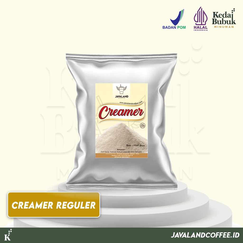 

Javaland Bubuk Creamer / Krimer 1Kg - Regular | Non Dairy | Creamy Café