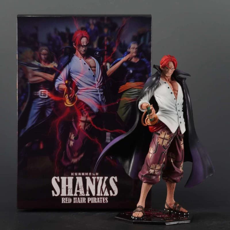action figure one piece shanks sitting