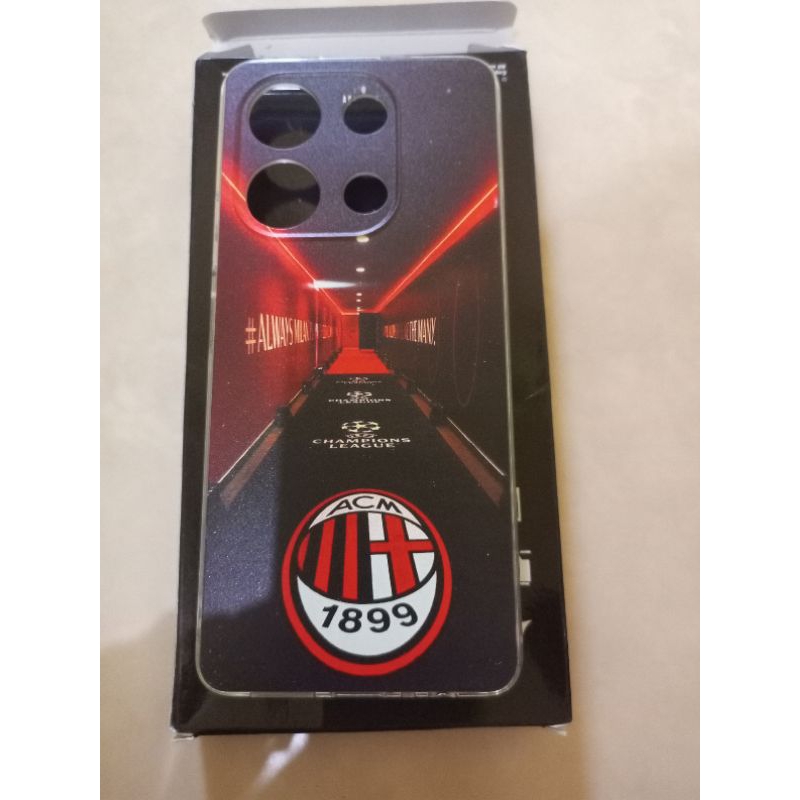 soft case custum ac milan infinix note 30
