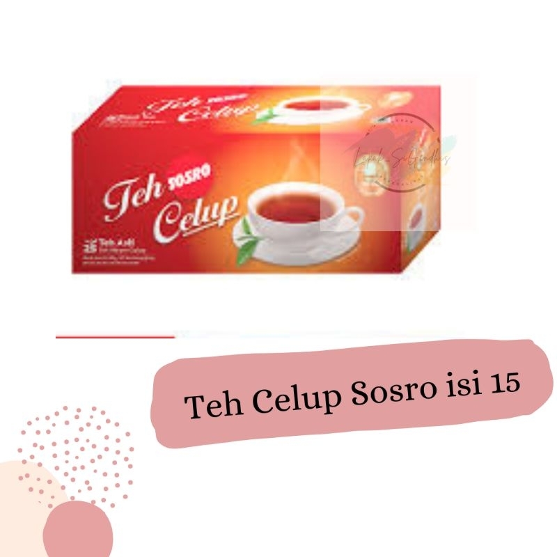 

Teh celup sosro 15pcs dan 30pcs