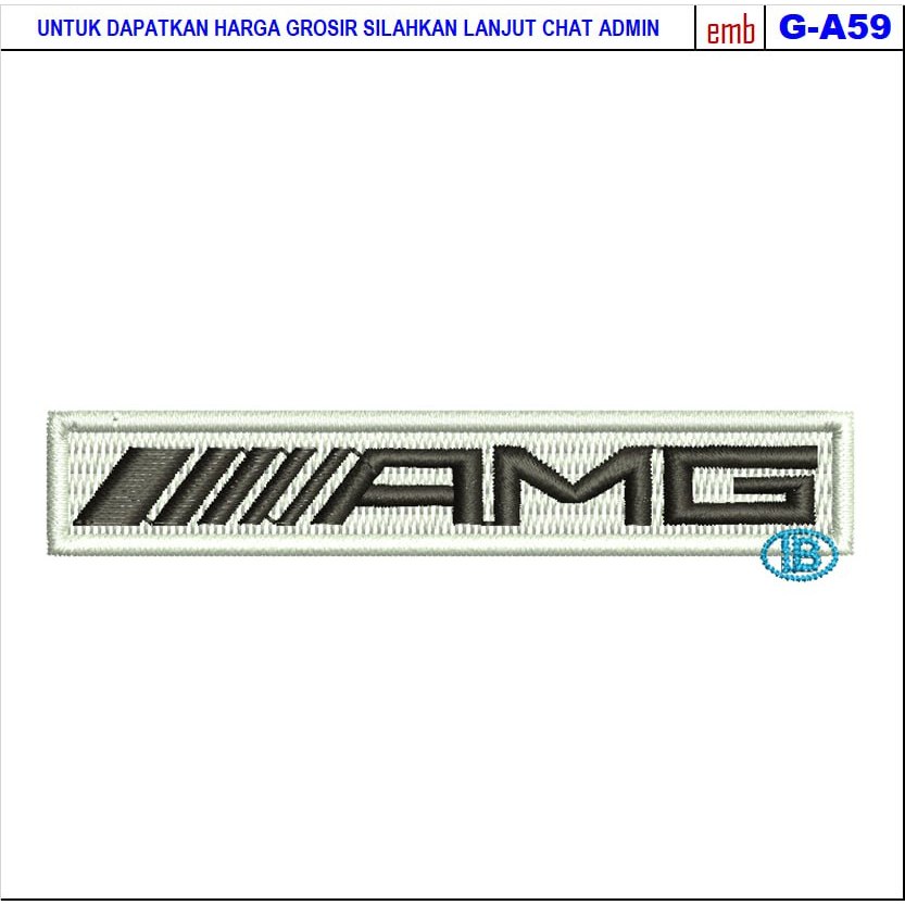 PATCH BORDRI LOGO G-A59 AMG