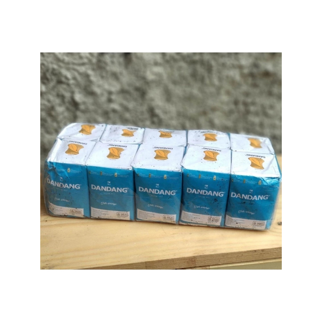 

Teh Dandang Biru 40gr 1 Pak [10pcs] - Teh Tubruk