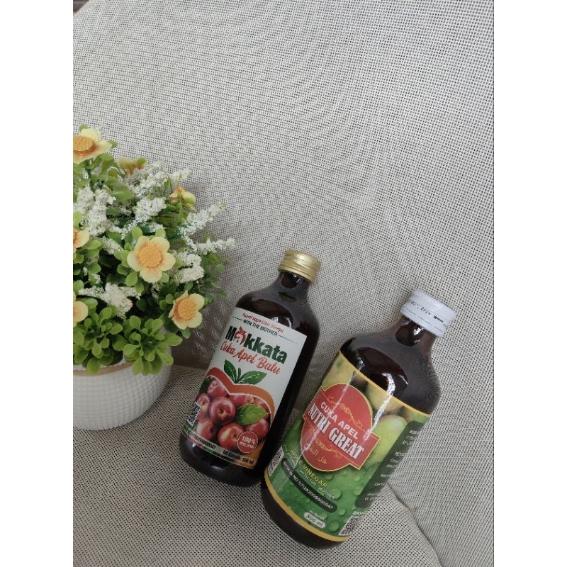 

Cuka Apel Makkata/ Cuka Apel Nutri Great/ 100% asli cuka buah apel batu
