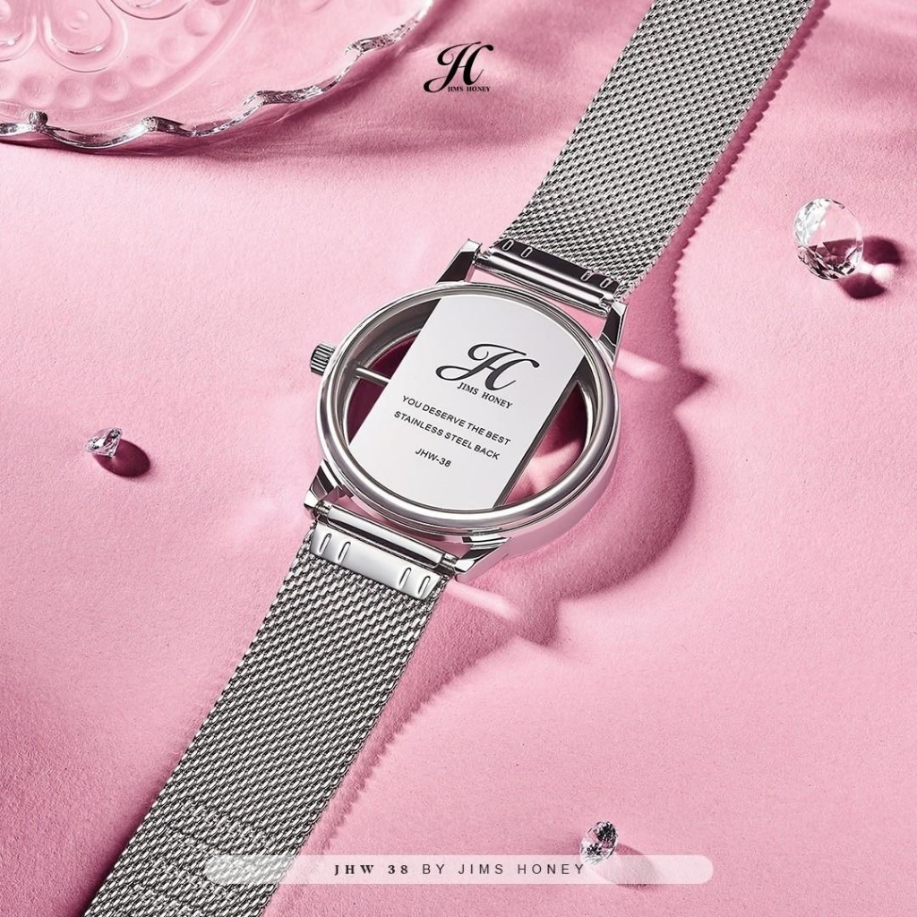 JIMS HONEY JHW 38 Jam Tangan Wanita Cewek Jimshoney Murah Elegan Fashion Casual Terbaru
