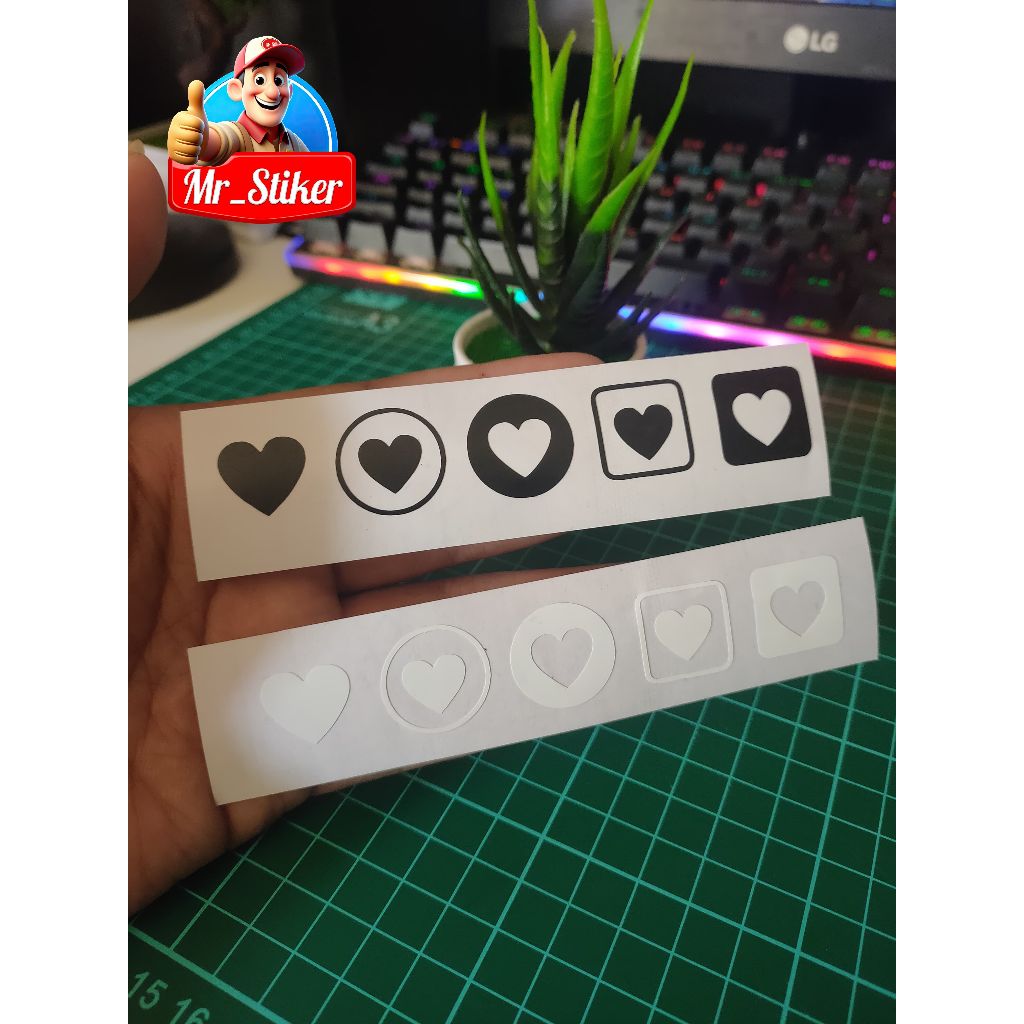 STIKER CUTTING LOVE / STIKER TIMBUL