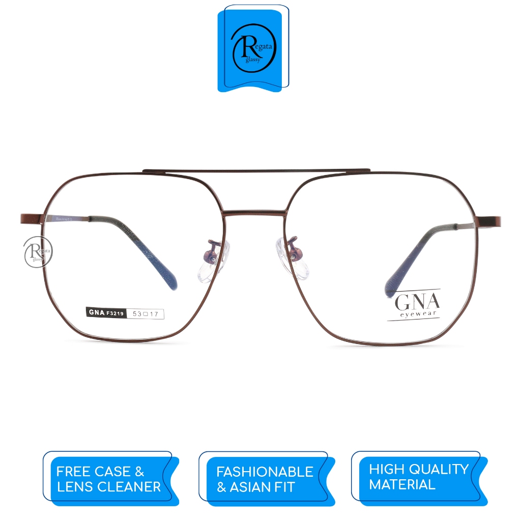 GNA Eyewear /  GNA F-3219 / Frame Kacamata GNA Eyewear ORIGINAL