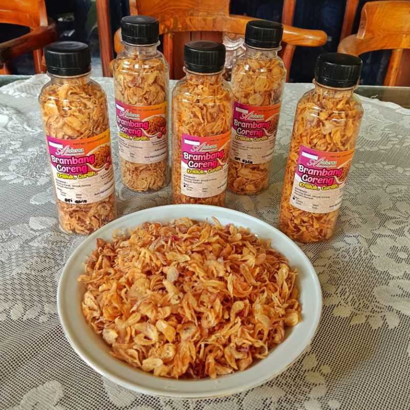 

Brambang / Bawang Merah Goreng Premium ALVIERNA Gurih Renyah