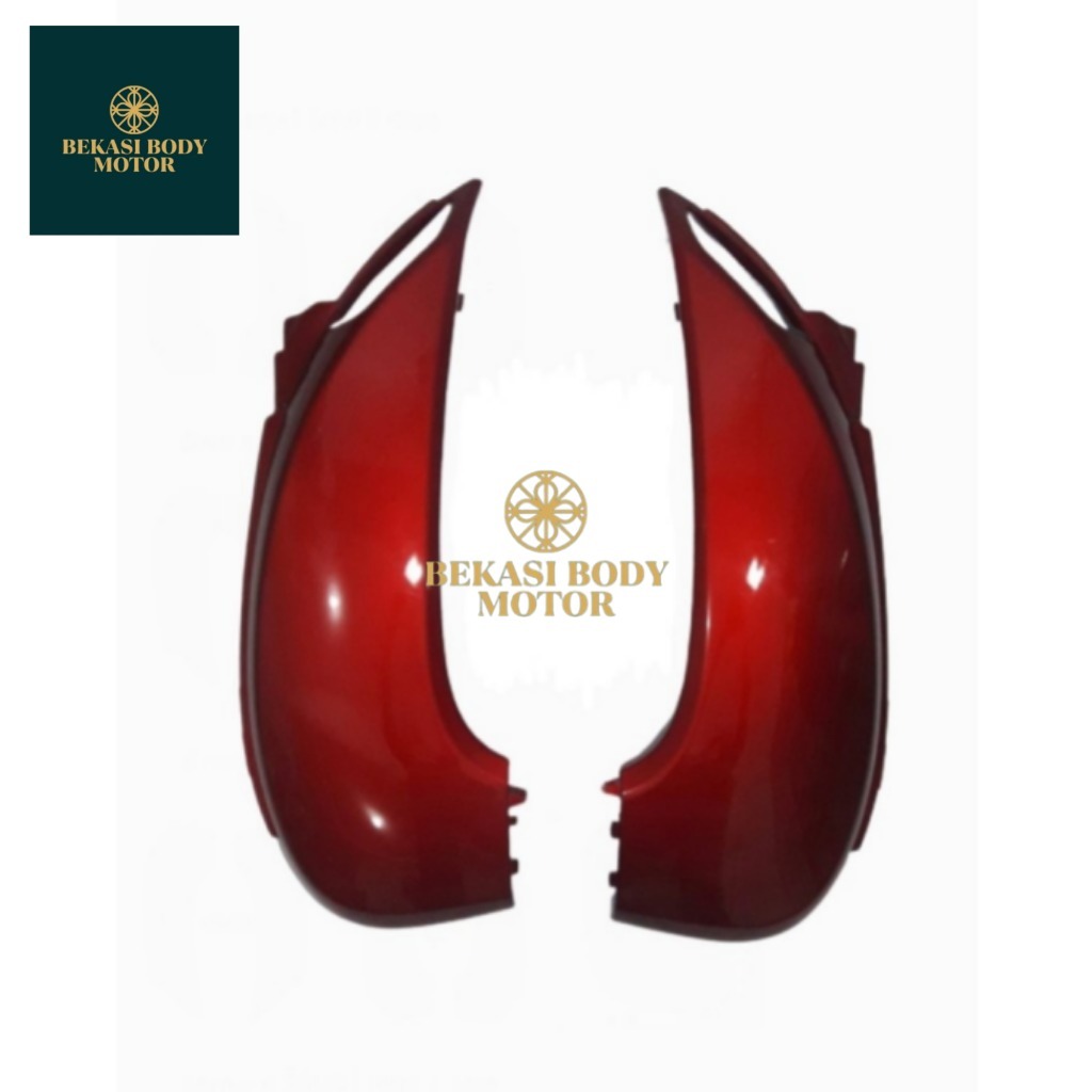 cover body belakang  scoopy fi K16 th 2013 2016 merah marun non original set kanan dan kiri