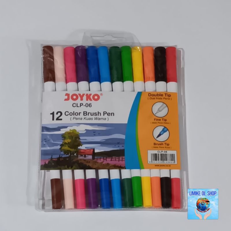 

Joyko 12 Color Brush Pen