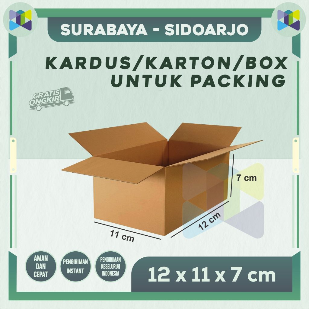 

Kardus Packing 12x11x7 / Box packing / Karton Packing