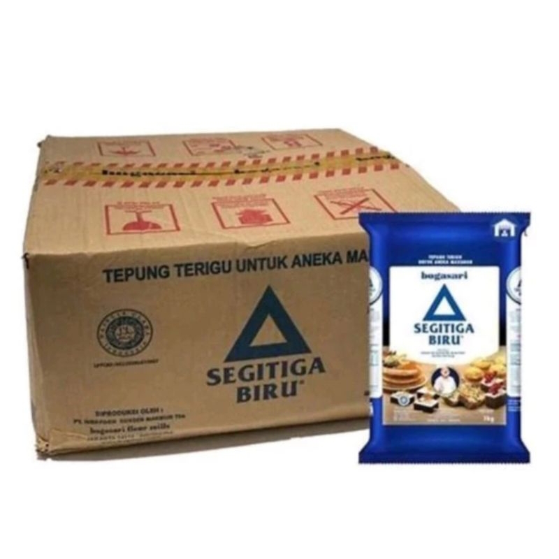 

Tepung Segitiga Biru 1 dus isi 12 pcs
