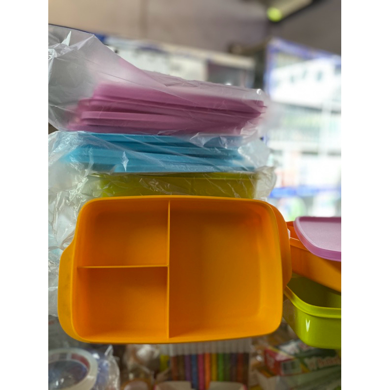 Cool teen tupperware lunch box kotak makan