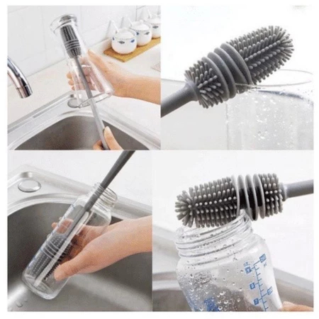 Sikat Botol Silikon Sikat Botol Minum Silikon