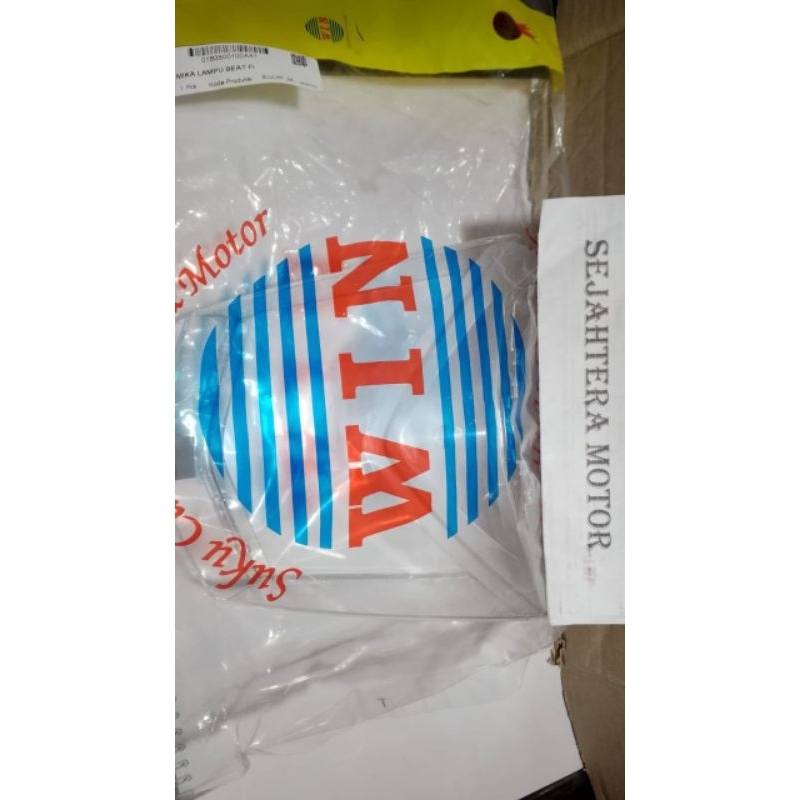 MIKA LAMPU BEAT FI/ KACA LAMPU DEPAN BEAT FI asli WIN
