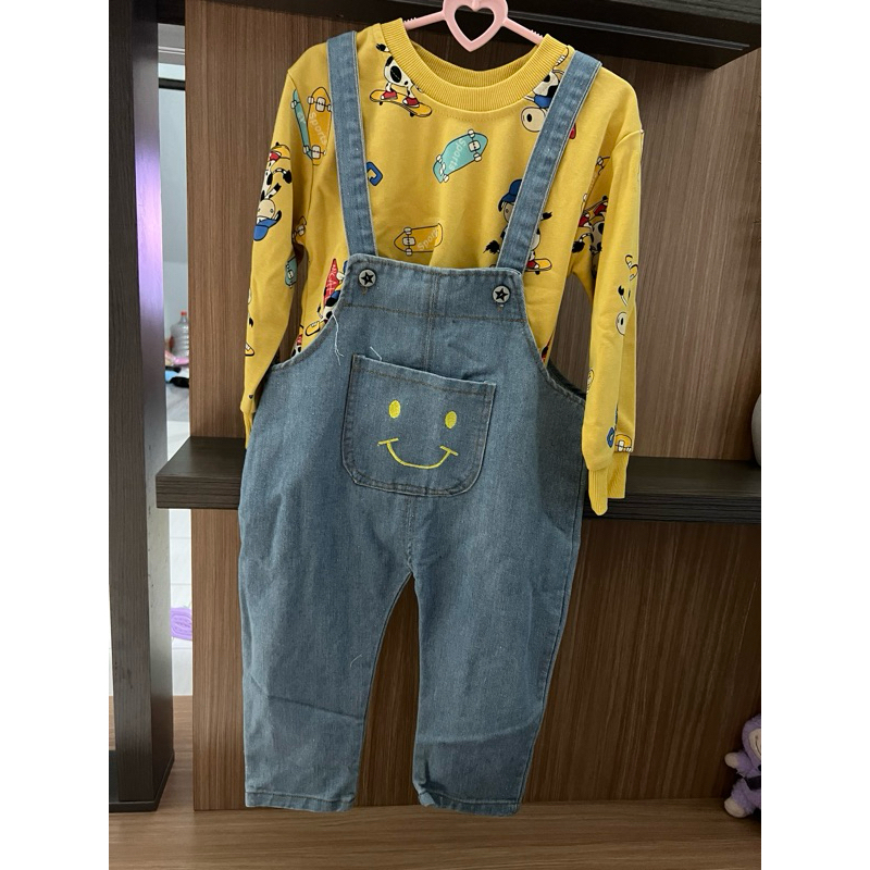 Baju anak laki-laki, Overall