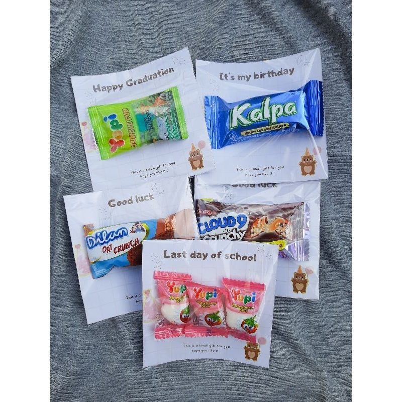 

Mini Gift Snack | Souvenir Snack | Hampers Snack Murah | Cute Edition