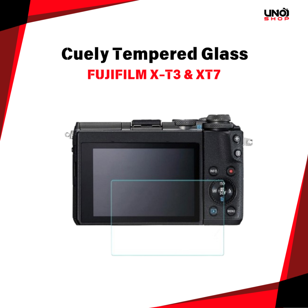 Cuely Tempered Glass Fujifilm X-T3 dan X70