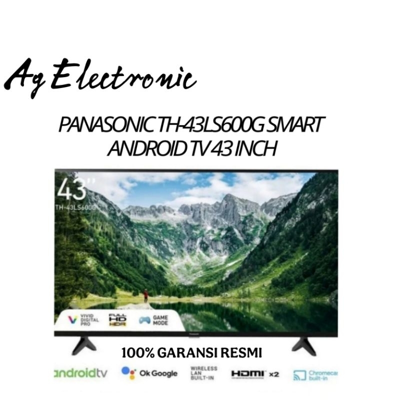 PANASONIC TH -43LS600G Android tv full hd 43 inch