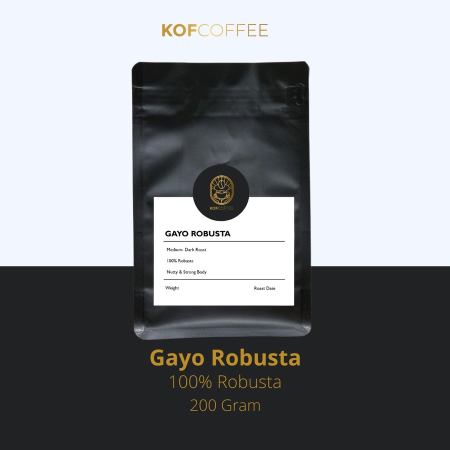 

KOPI ROBUSTA ACEH GAYO - 200Gr ( Biji / Bubuk )