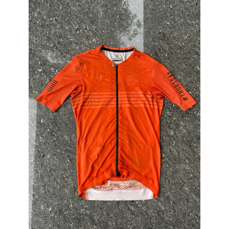 jersey monton skull orange s