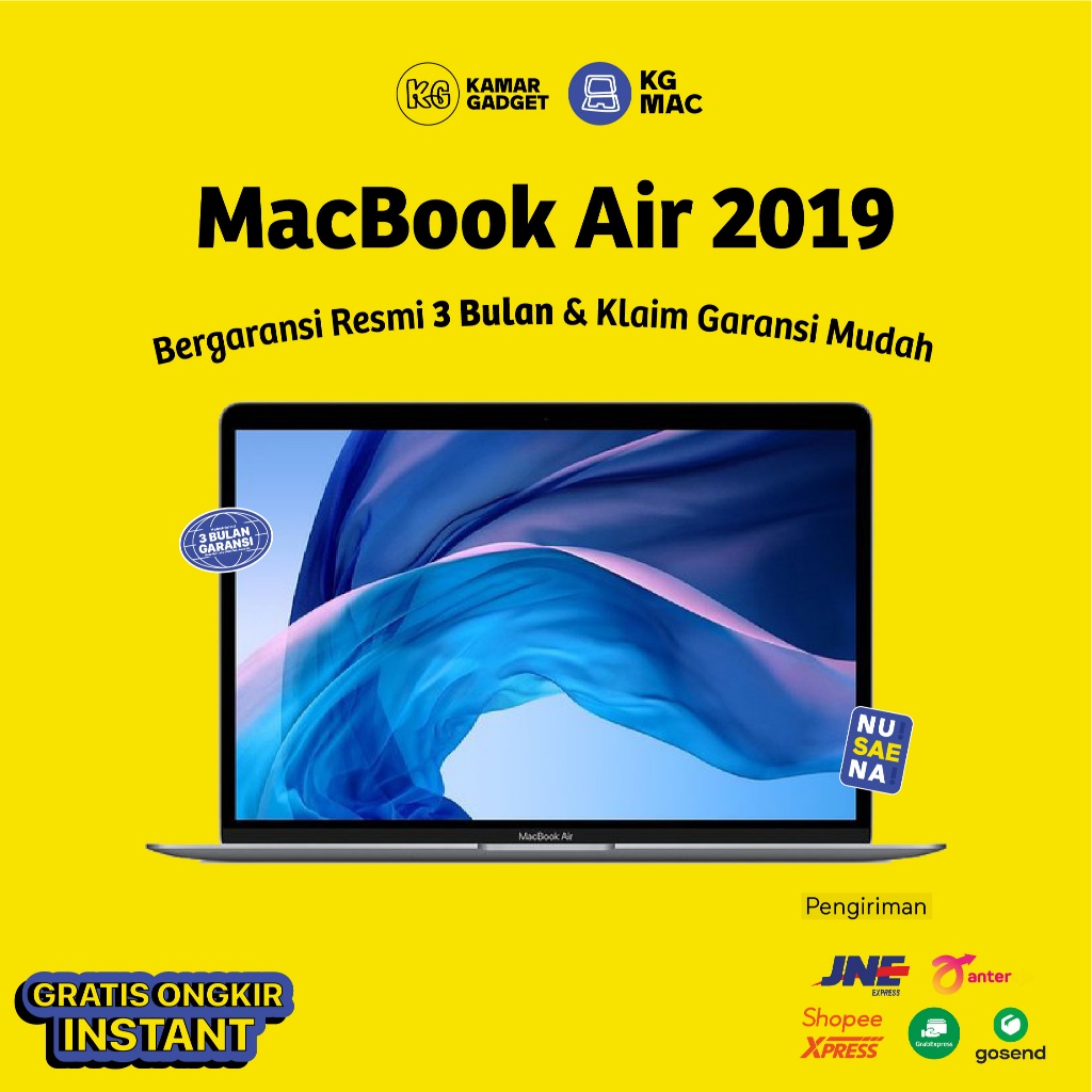 Macbook Air 2019 Second - Macbook Second Original Laptop Apple Second Ori Bergaransi Macbook IBox Ma