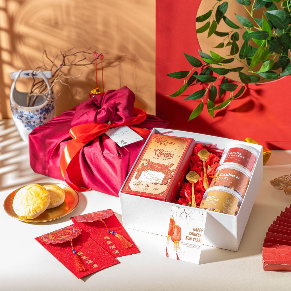 

Tea Hampers Souvenir Teh Artisan Imlek/CNY Hampers Corporate Gift Perusahaan - LI NA Hampers