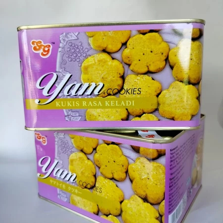 Yam Cookies Biskuit Keladi