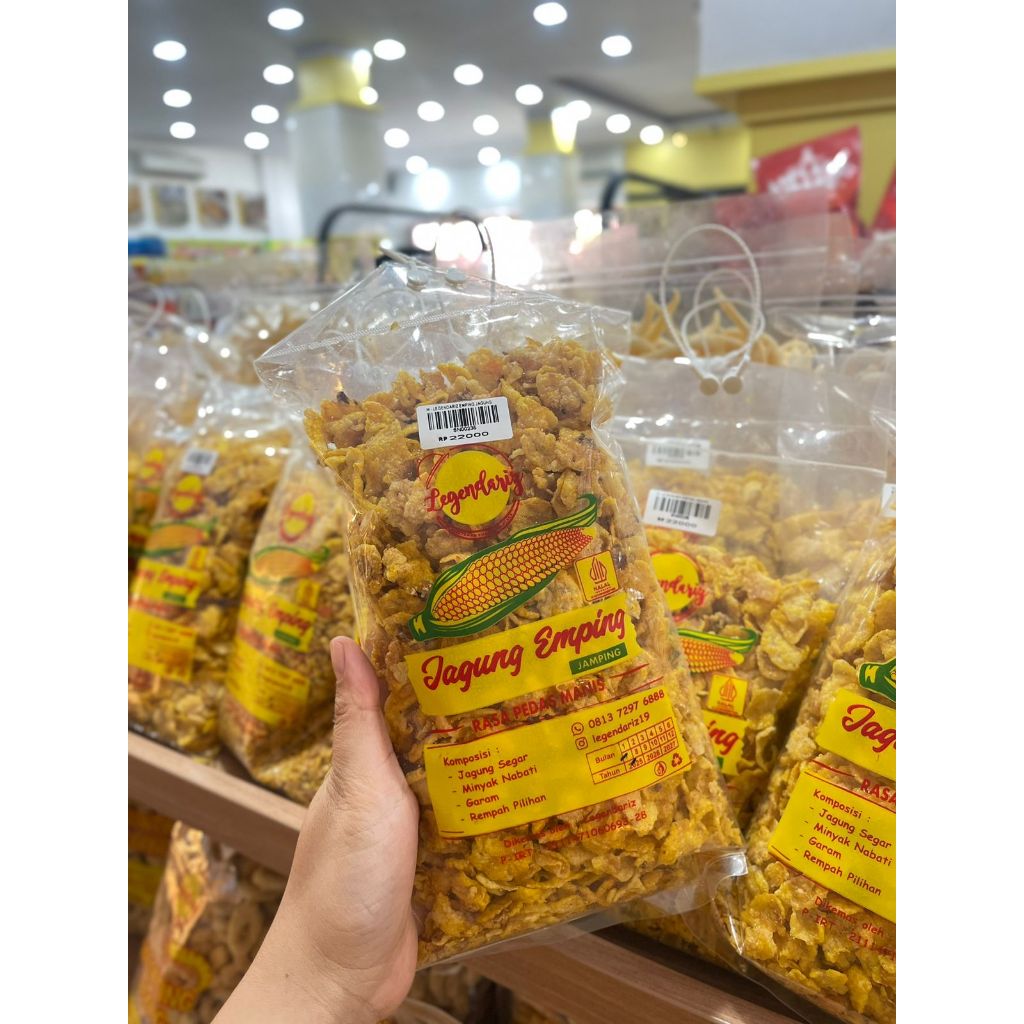 

Emping Jagung Legendariz