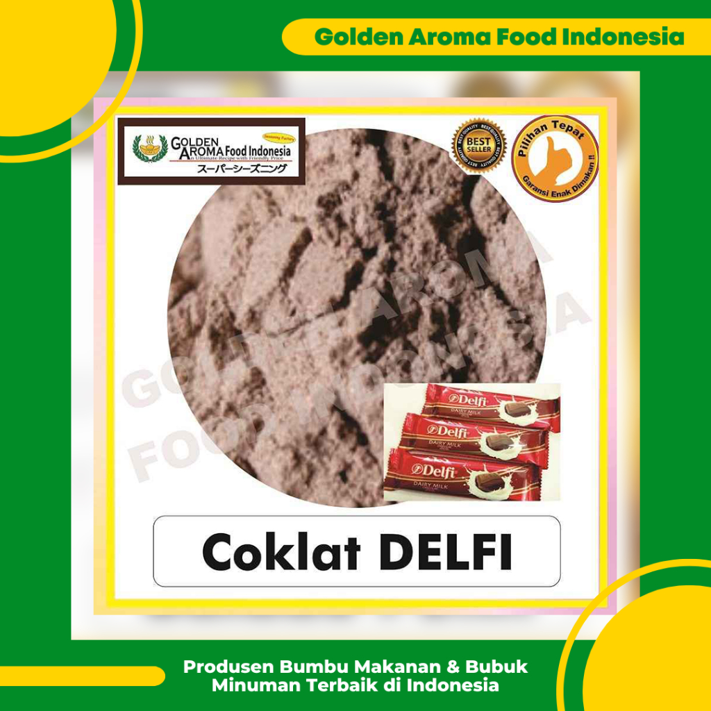 

Bumbu Tabur Rasa Coklat Delfi 1kg, Jual Bubuk Tabur Delfi Chocolate Murah Enak Aman Halal Terbaik