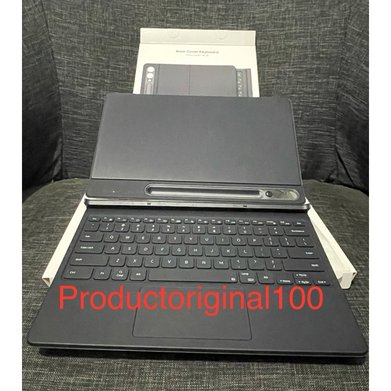 Book Cover Keyboard Samsung Galaxy S10 S9 S9 FE Plus Trackpad Like New bekas