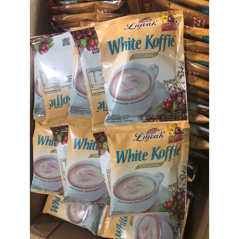 

Luwak White coffe Original 10 sachet