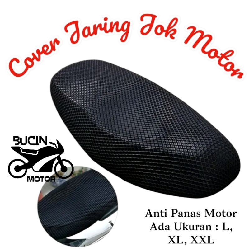 Jaring Jok Motor - Sarung Jok Motor Anti Panas Motor- Alas Cover Jaring Jok Motor