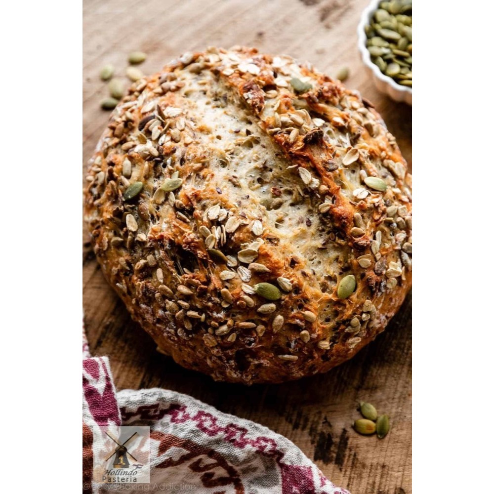 

Sourdough Seeded Oat Bread [>1000 grams]