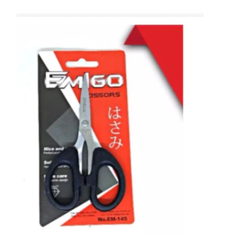 

Gunting Emigo / PEMOTONG KERTAS / PEMOTONG RAMBUT / Kecil 145 (4 inch, 13 cm)