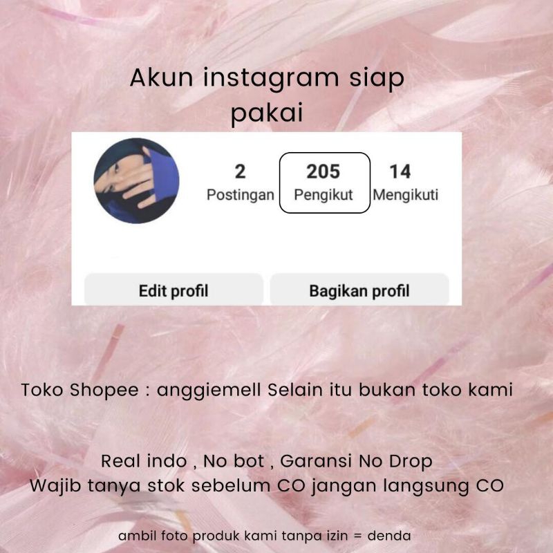 Flo akun instagram real aktif followers indonesia garansi 200-1000 followers