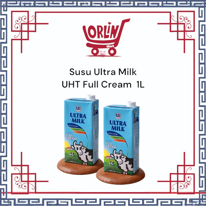 

SUSU ULTRA MILK FULL CREAM 1L / UHT FULL CREAM 1L / ULTRA MILK UHT 1L