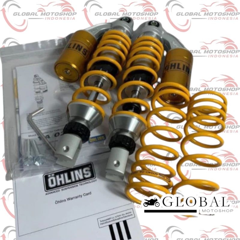 Shock Ohlins New Nmax YA-020 // Shockbreaker Ohlins YA020 Nmax New Nmax Turbo Nmax New Original By O